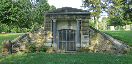 Usher mausoleum.