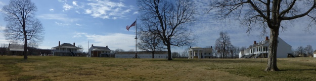Fort Scott National Historic Site, as seen from the parade ground.